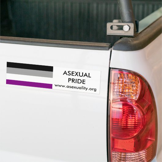 Asexualer Stolz-Autoaufkleber 2 Autoaufkleber (Auf Lkw)