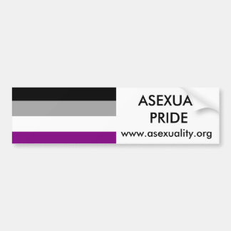 Asexualer Stolz-Autoaufkleber 2 Autoaufkleber