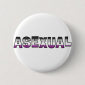 Asexualer Stolz Button (Vorderseite)
