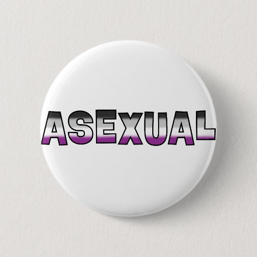 Asexualer Stolz Button (Vorderseite)