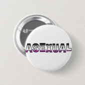 Asexualer Stolz Button (Vorne & Hinten)