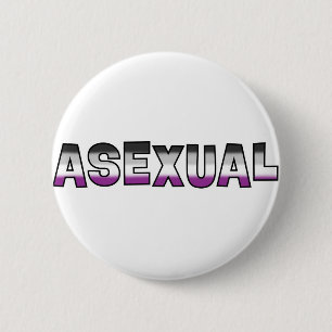Asexualer Stolz Button
