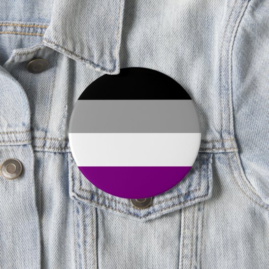 Asexualer Stolz Button (Beispiel)