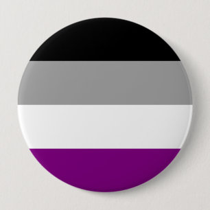 Asexualer Stolz Button