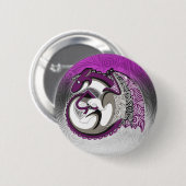Asexualer Stolz-Drache-Knopf Button (Vorne & Hinten)