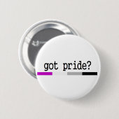 Asexualer Stolz "got Stolz?" Schlüsselanhänger Button (Vorne & Hinten)