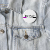 Asexualer Stolz "got Stolz?" Schlüsselanhänger Button (Beispiel)