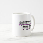 Asexualer Stolz Kaffeetasse (VorderseiteRechts)