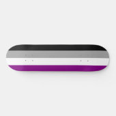 Asexualer Stolz Skateboard (Horizontal)