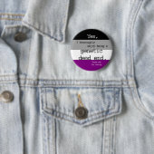 Asexuales genetisches Sackgasse-Button Button (Beispiel)