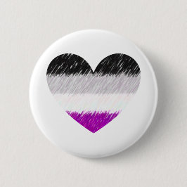 Asexuales Herz Button
