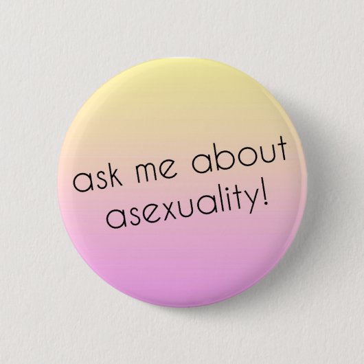 Asexuales Stolz-Button Button (Vorderseite)