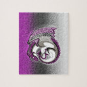 Asexuales Stolz-Drache-Puzzlespiel Puzzle (Vertikal)