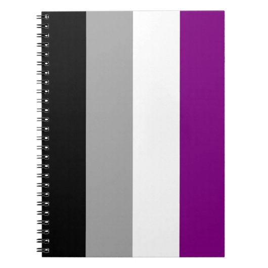 Asexuales Stolz-Notizbuch Notizblock (Vorderseite)
