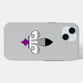 Asexualität Case-Mate iPhone Hülle (Rückseite (Horizontal))