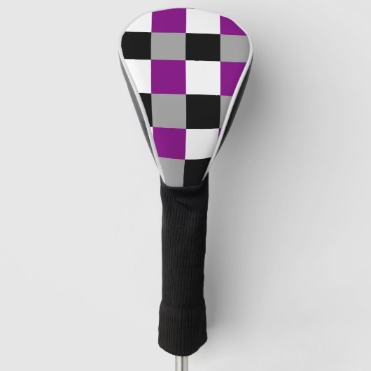 Asexualität gefallene Muster Golf Kopfbedeckung Headcover (Vorderseite)