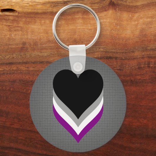 Asexualität ist stolz auf Schlüsselanhänger (Vorderseite)