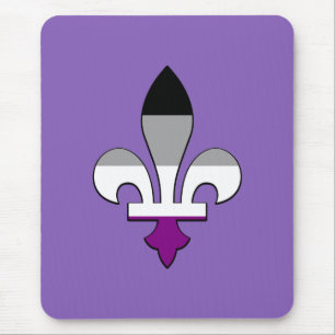 Asexualität Stolz Floh-de-lis Mousepad