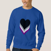 Asexualität Stolz Sweatshirt (Vorderseite)
