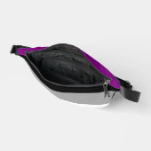 Asexualitätsflagge Bauchtasche (Offen)