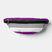 Asexualitätsflagge Bauchtasche (Ablage )