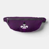 Asexuality pride fleur-de-lis bauchtasche (Ablage )