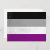 asexuell feiertagspostkarte (Vorne/Hinten)