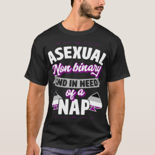 asexuell, nicht binär und in der Notwendigkeit ein T-Shirt