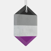 asexuell ornament aus glas (Vorderseite Rechts)