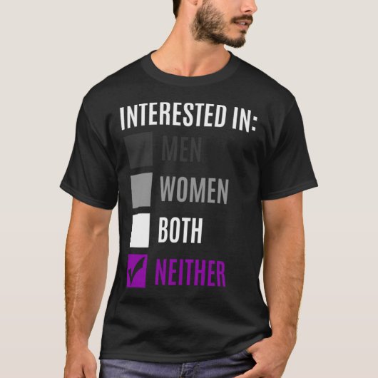 asexuell T-Shirt (Vorderseite)