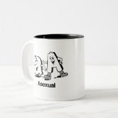 asexuell zweifarbige tasse (Vorderseite Links)