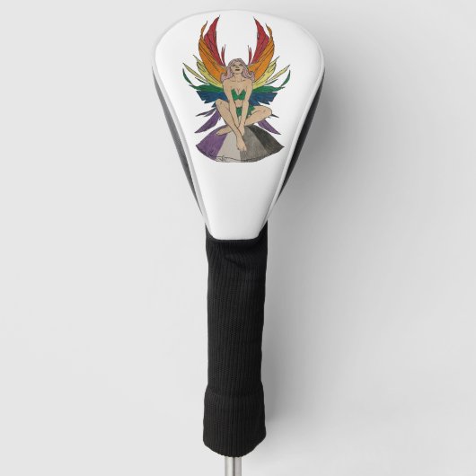 Asexuelle Fee Golf Headcover (Vorderseite)