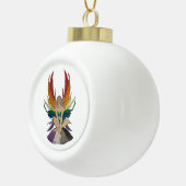 Asexuelle Fee Keramik Kugel-Ornament (Rechts)