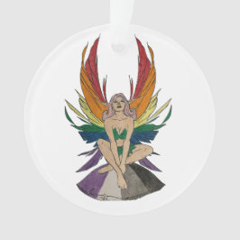 Asexuelle Fee Ornament