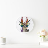 Asexuelle Fee Runde Wanduhr (Zuhause)
