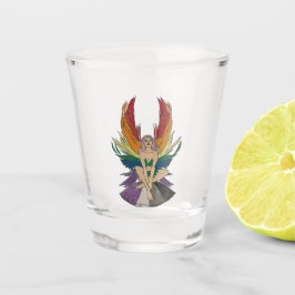 Asexuelle Fee Schnapsglas