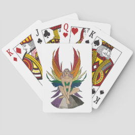 Asexuelle Fee Spielkarten