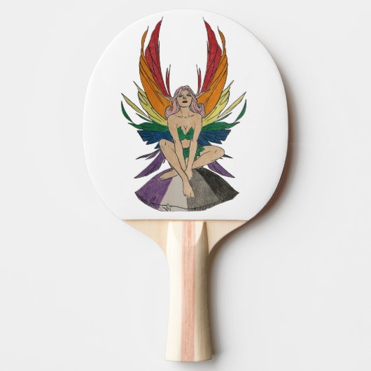 Asexuelle Fee Tischtennis Schläger (Vorderseite)