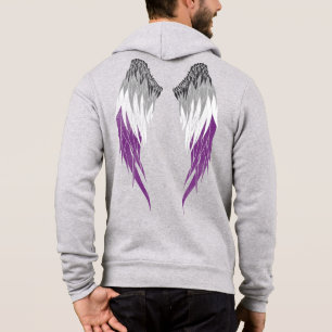 Asexuelle Flagge - Halo - Flüge Hoodie