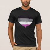 ASEXUELLE HERZ - ASEXUELLE LIEBE - T-Shirt (Vorderseite)