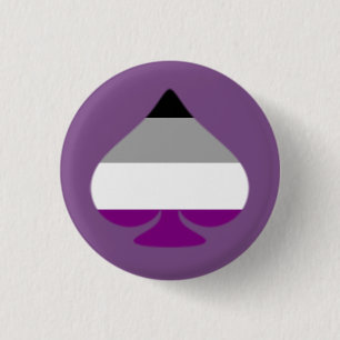 Asexuelle Pik-Ass Button