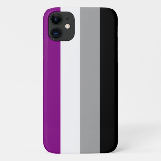 Asexuelle Pride-Flagge Case-Mate iPhone Hülle (Rückseite)