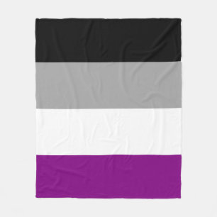 Asexuelle Pride-Flagge LGBTQ Fleecedecke