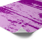 Asexuelle Pride-Flagge Poster (Ecke)