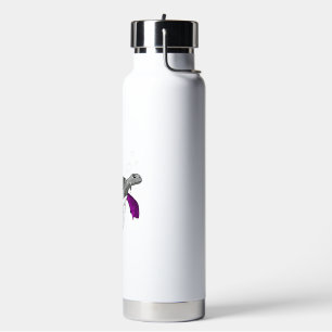Asexuelle Stolz Ace-Flagge Meeresschildkröte Subti Trinkflasche