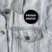 asexuelle, stolze Demokrat Button (Beispiel)