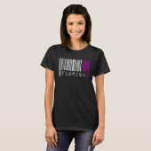 Asexueller Barcode Pride Florida Niedlich Ace Ästh T-Shirt (Vorne ganz)