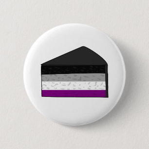 Asexueller Kuchen Button