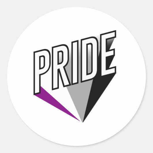 Asexueller Priesterbruch Runder Aufkleber (Vorderseite)