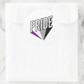 Asexueller Priesterbruch Runder Aufkleber (Tasche)